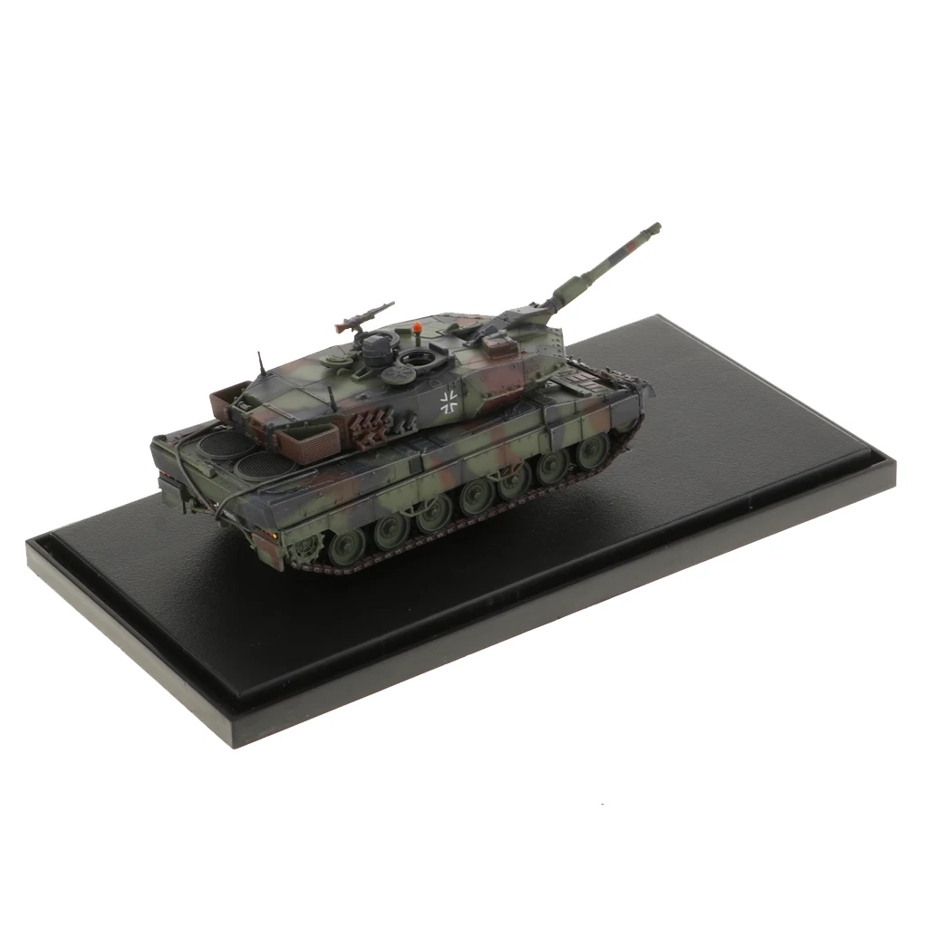 1: 72 Масштаб немецкая армейская леопардовая 2 A5 основной боевой танк военная армейская модель автомобиля для коллекционных подарков