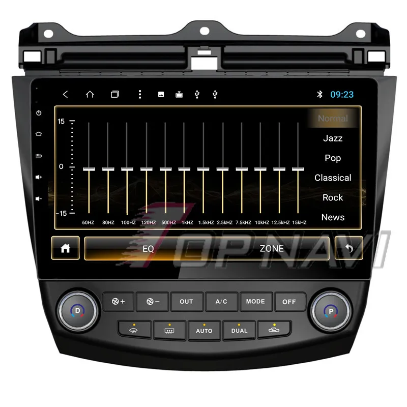 2 din car radio gps android For Honda Accord 2005
