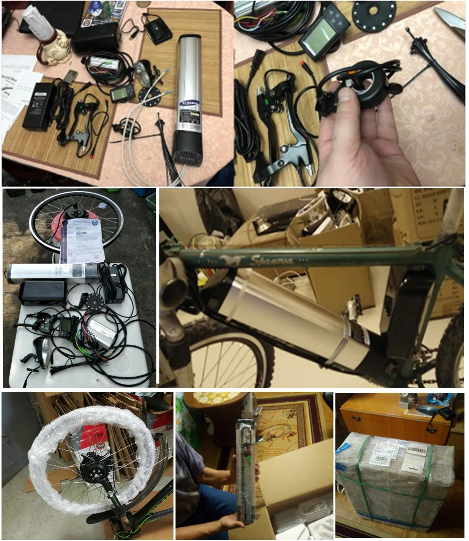 Sale 36V 500W Electric bike Conversion kit Samsung battery 36V 12AH 20