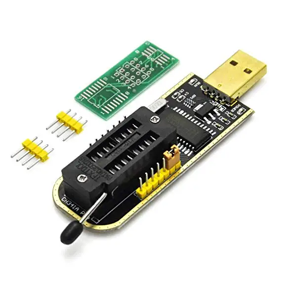 1 комплект CH341A CH341 24 25 серии EEPROM Flash BIOS USB программатор с программным обеспечением и