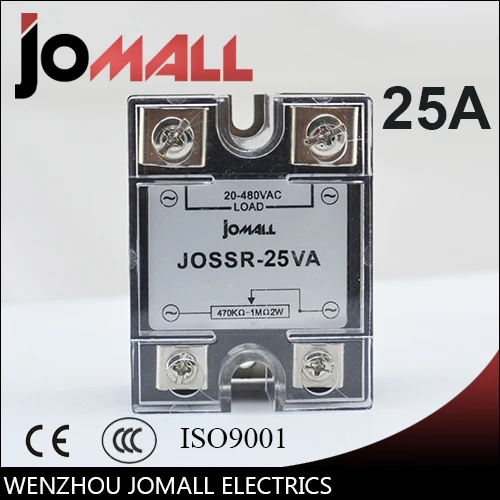 SSR 25VA VR To AC 25A твердотельное напряжение Регулятор SSVR|solid state voltage regulator|solid stateac ssr |