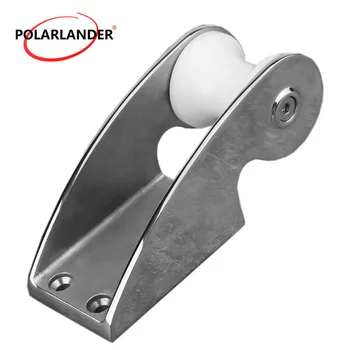 

Bow Anchor Fixed Anchor Roller Bracket Boat Yacht Marine 316 Stainless Steel Rubber Roller