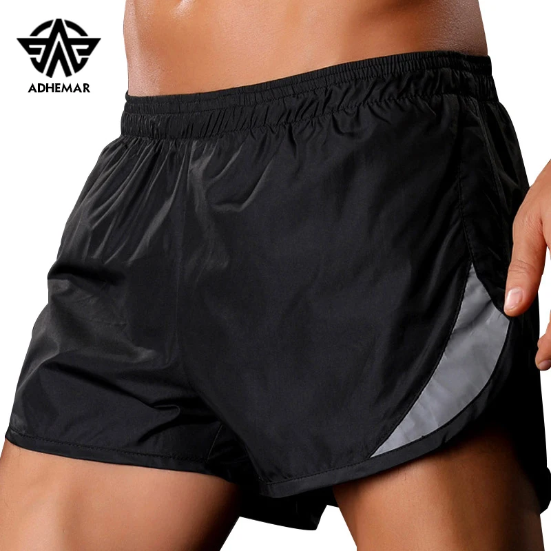 Adhemar профессиональные шорты для бега мужские быстросохнущие и дышащие Леггинсы Спортивные шорты мужские