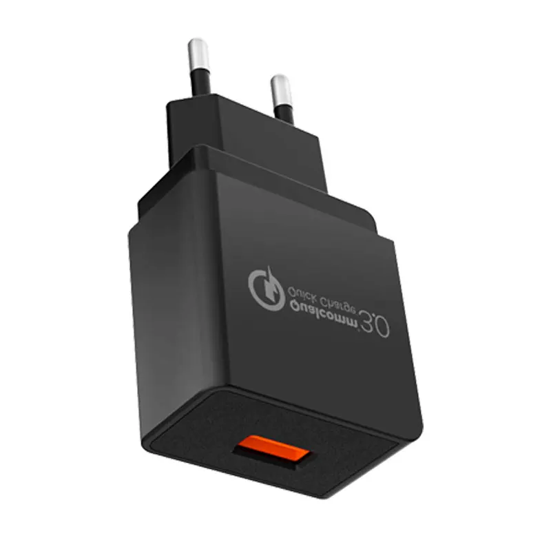 Быстрое зарядное устройство 3 0 USB быстрое 18 Вт EU настенное портативное дорожное