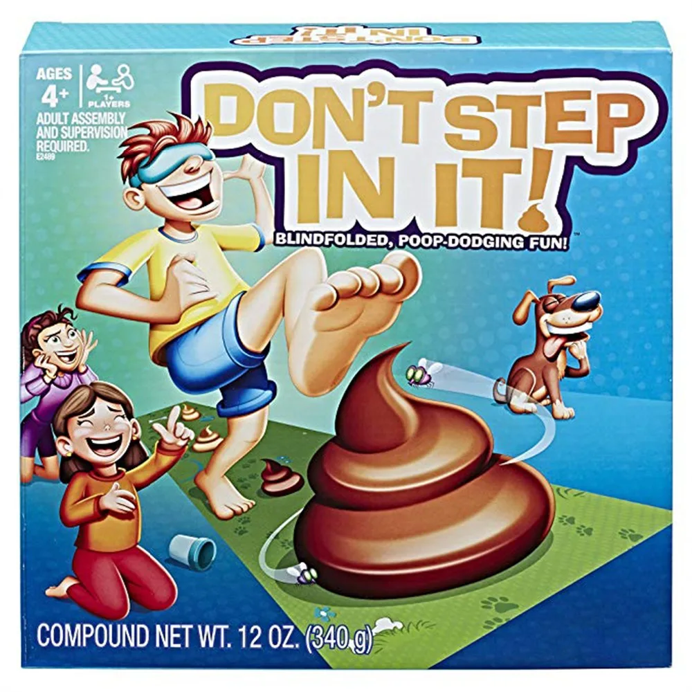 

Children's Outdoor Interactive Games Don't Step On The Stool 'Don't Step In It' Game Tricky Game Funny Family Interactive Toys