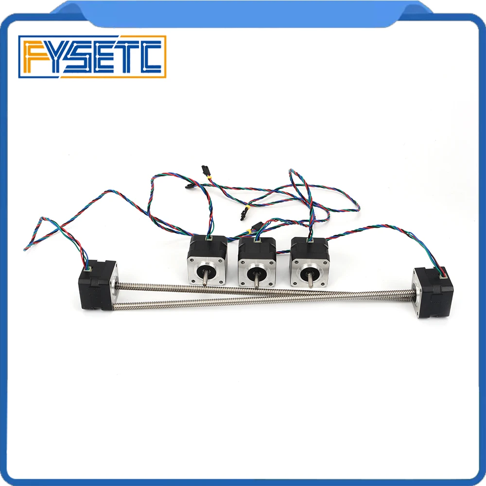 Дешево Prusa i3 MK2 MK2S MK3 аксессуар для 3d принтера 42 Шаговый двигатель 320 м z двигатель с трапециевидным свинцовым винтом для mini Rambo Ensy