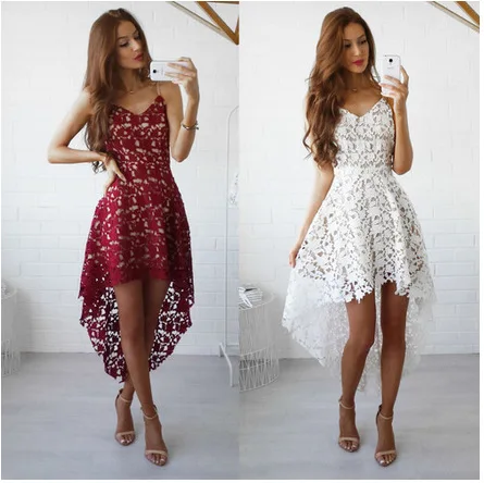 

Lace Dress Sexy Dress Spaghetti Strap Women Summer Dresses Party Club High Waist Floral Ladies Rockabilly Robe Ete Femme Jurken