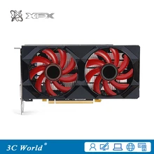 Видеокарты XFX RX560 4 ГБ GDDR5 128 бит PCI-E 3,0 HDMI DisplayPort DVI-D 1024SPs настольные игровые графические карты