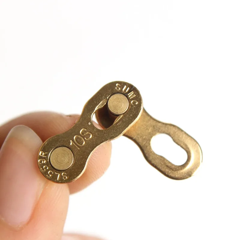 Sale 1 Pair 6/7/8/9/10/11Speed Bike Bicycle Chain Link Connector Mountain Bike Joints Magic Buttons Speed Quick Master Links parts 4