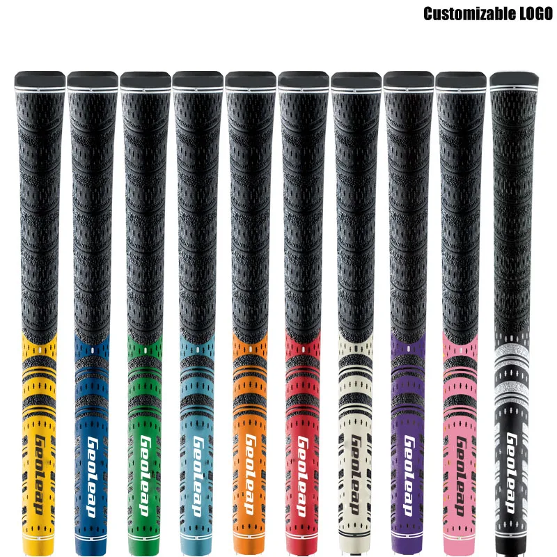 Golf Grips Standard 10 Colors Multi Compound Golf Club Grips 10pcs/lot Free Shippingin Club