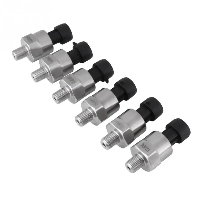 

1/8NPT Thread Stainless Steel Pressure Transducer Sender Sensor for Oil Fuel Water 150PSI