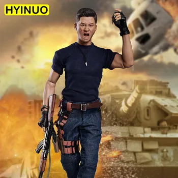 

1/6 Scale Wu Jing War Wolf 2 Cold Front National Hero Suit Action Figure Set Sculpt Model 12' Full Set Action Figure Dolls Toys
