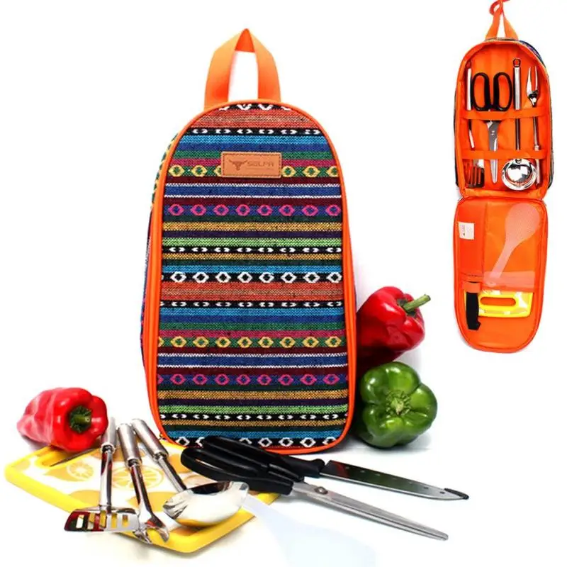 Buy Portable Foldable Cooking Tools Bag Tote Storage