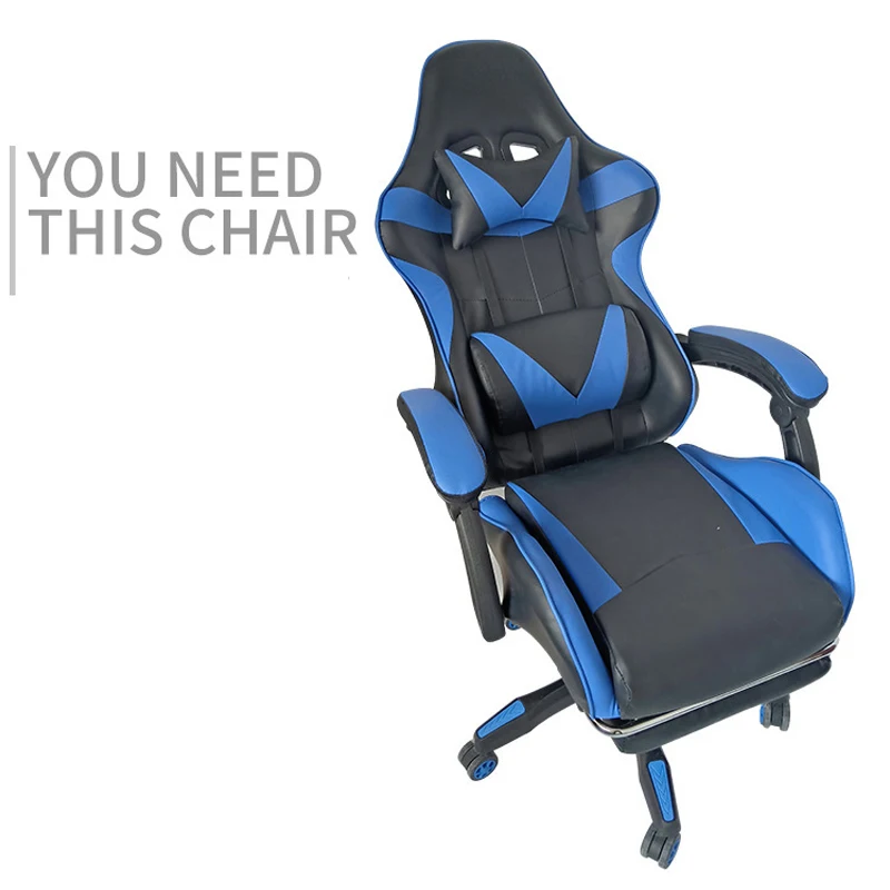  2019New Arrival Racing Synthetic Leather Gaming Chair Internet Cafes WCG Computer Chair Comfortable