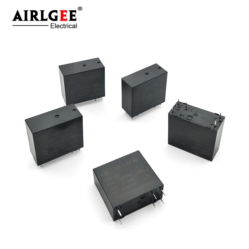 HONGFA Relais HF14FW/012-HST - Elektromagnetisch 12VDC 16A/240VAC SPST-NO