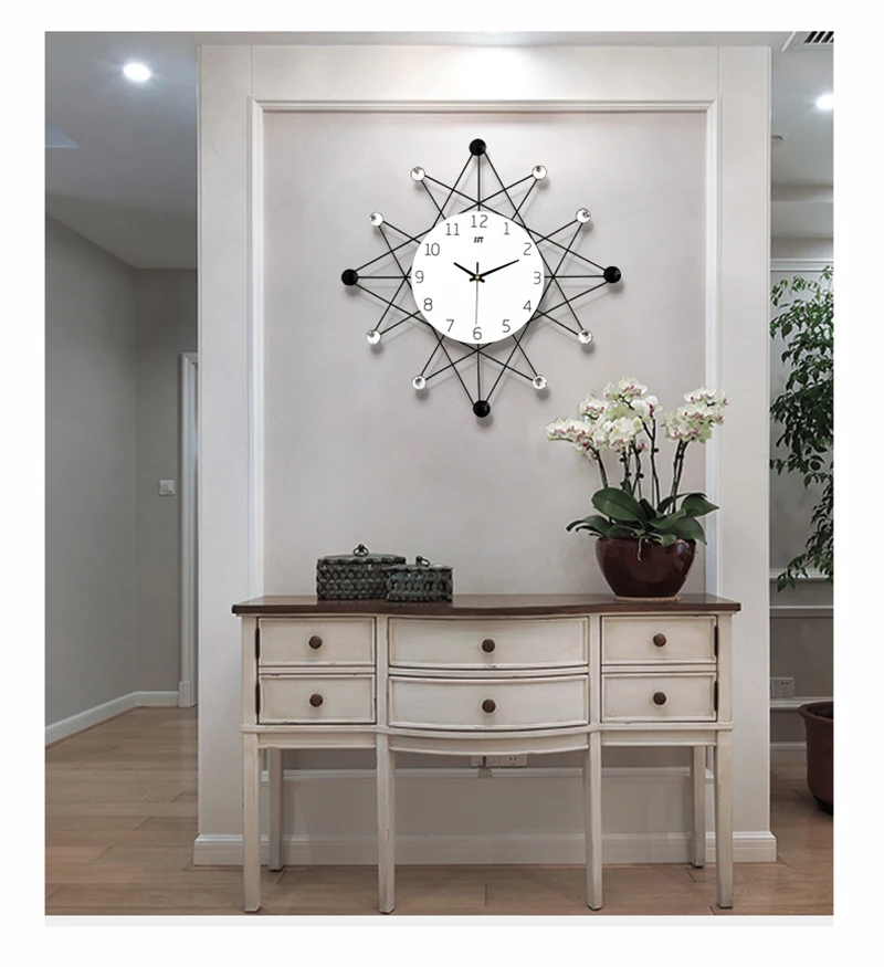 barber pole clock home 3d clock wall (10)