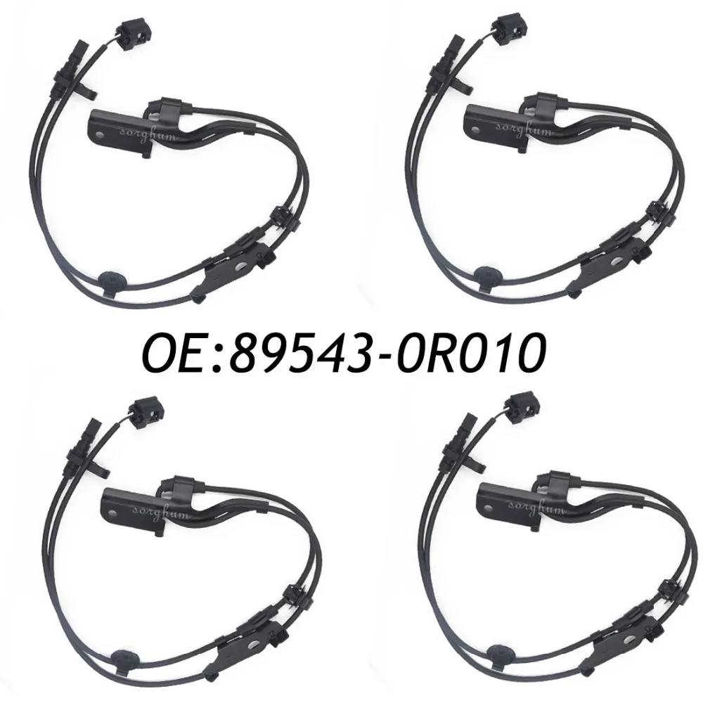 

4PCS 89543-0R010 ABS Wheel Speed Sensor for Toyota Rav4 06-12 Front Left Driver 8954342050