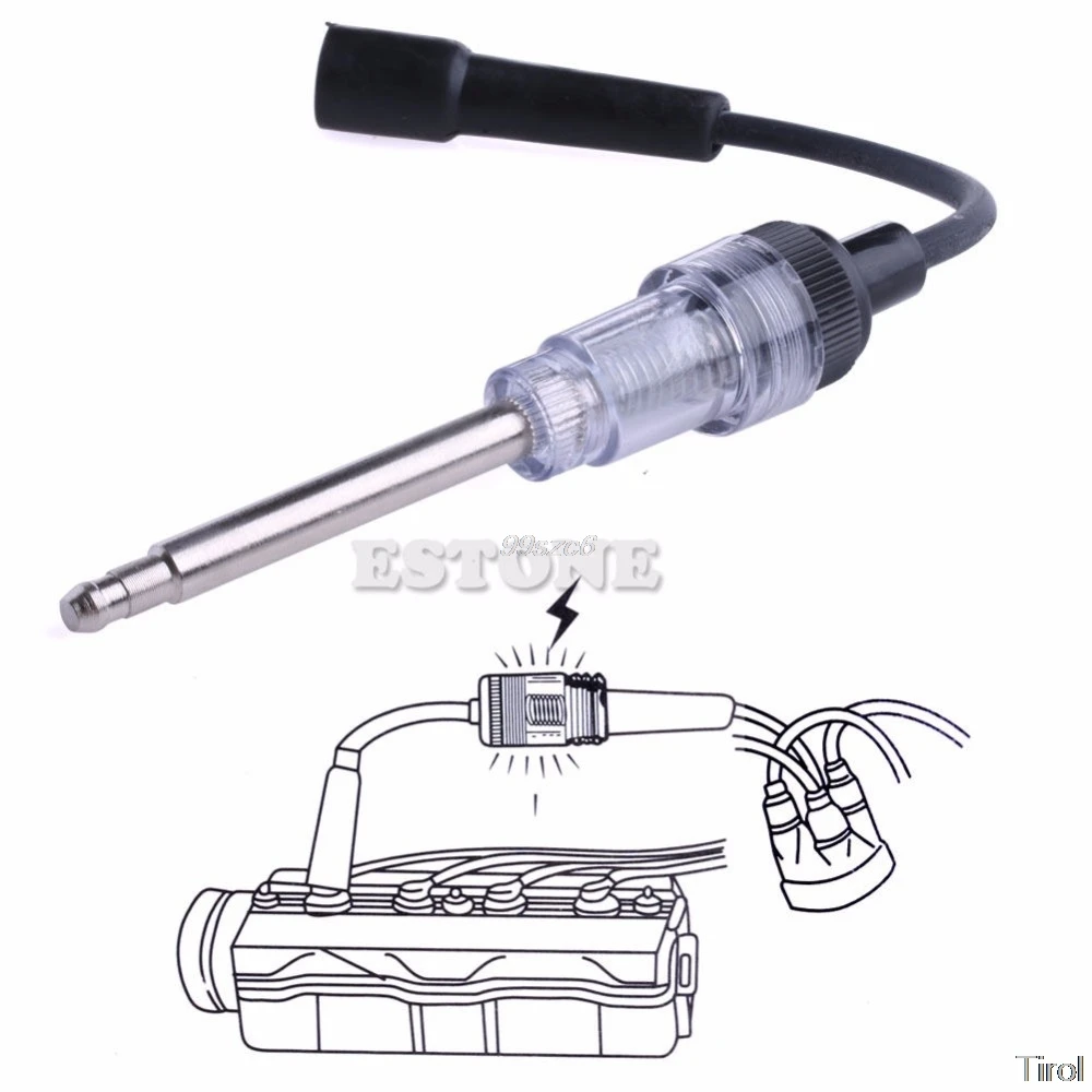 

Spark Plug Tester Ignition System Coil Engine In Line Auto Diagnostic Test Tool