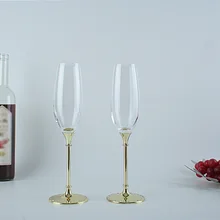 Свадебные стеклянные персонализированные флейты для шампанского Хрустальные Вечерние поджарочные бокалы Хрустальное шампанское Рождественское украшение из стекла