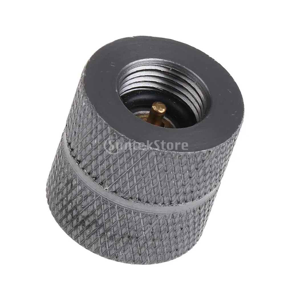 Outdoor Camping Hiking Stove Burner Adaptor Furnace Converter Connector Gas Tank Cylinder Adapter