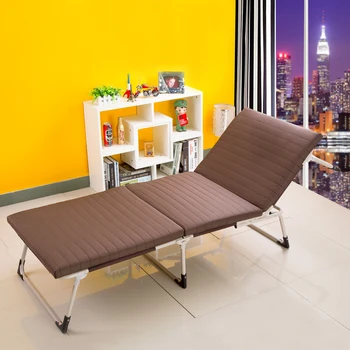 

High quality soft comfortable folding single bed sponge simple office nap bed nursing bed