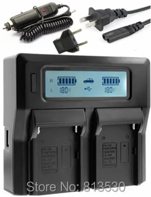 

Ultra Fast LCD Dual AC/USB Charger Kits for Nikon EN-EL9, EN-EL9a, ENEL9, ENEL9a, EL9, EL9a.