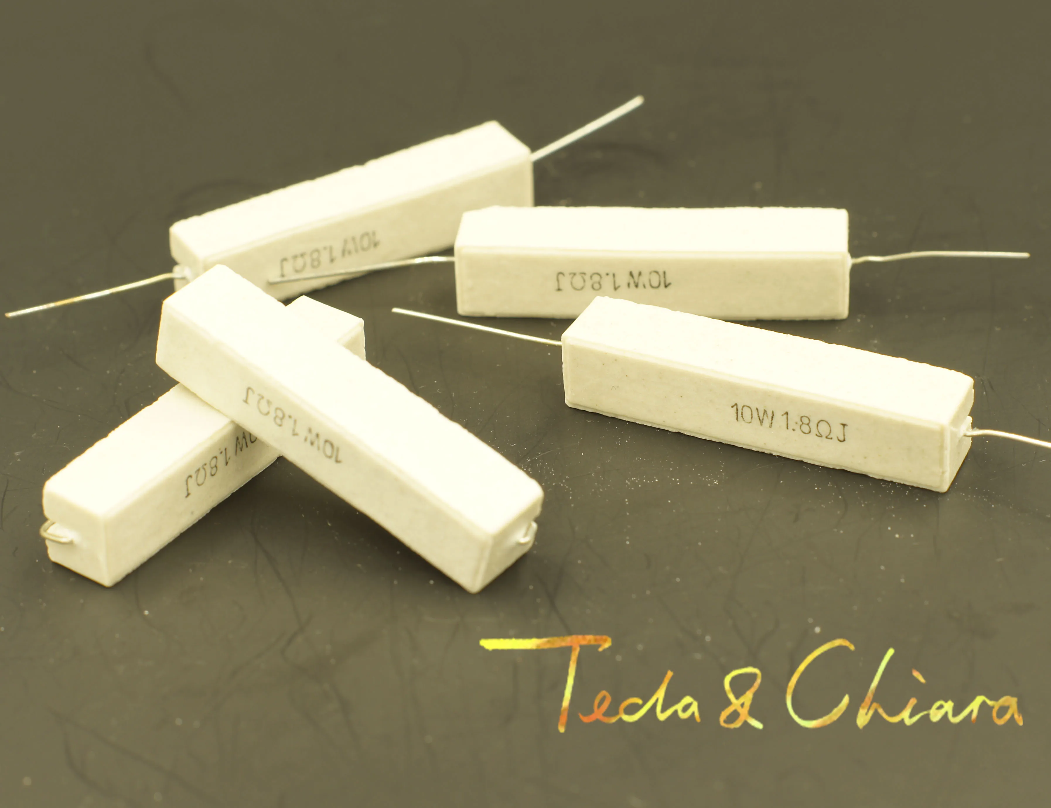 

10Pcs 10W 120R 150R 180R 120ohm 150ohm 180ohm 120 150 180 5% Cement Ceramic Power Horizontal Resistor Resistance R Ohm