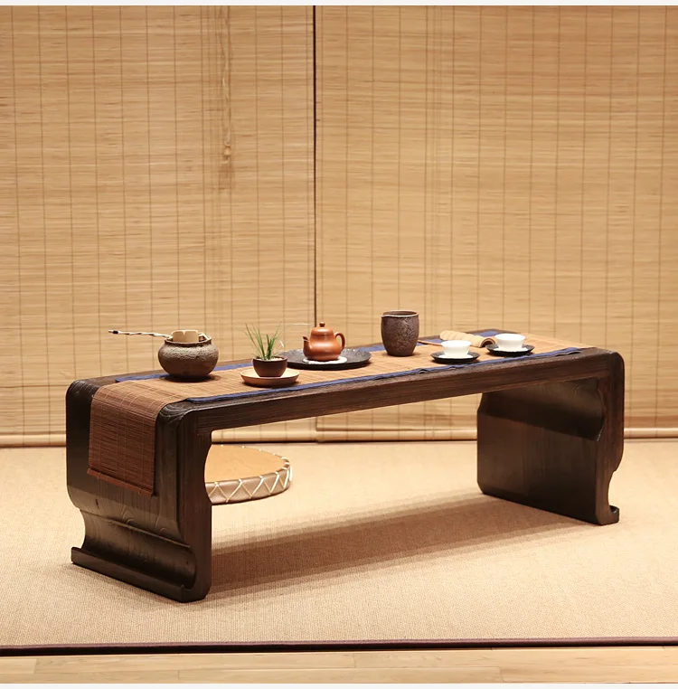 Китайский антикварный деревянный стол пианино прямоугольный 110*40 см азиатская