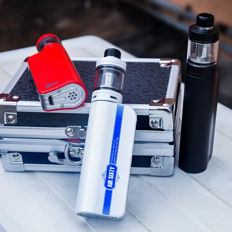 

Original SMOKJOY AIR 60W KIT 2000mah Battery Box Mod Vape Pen Kit Electronic CIgarette Kit Power Wattage 7.0W-60.0W