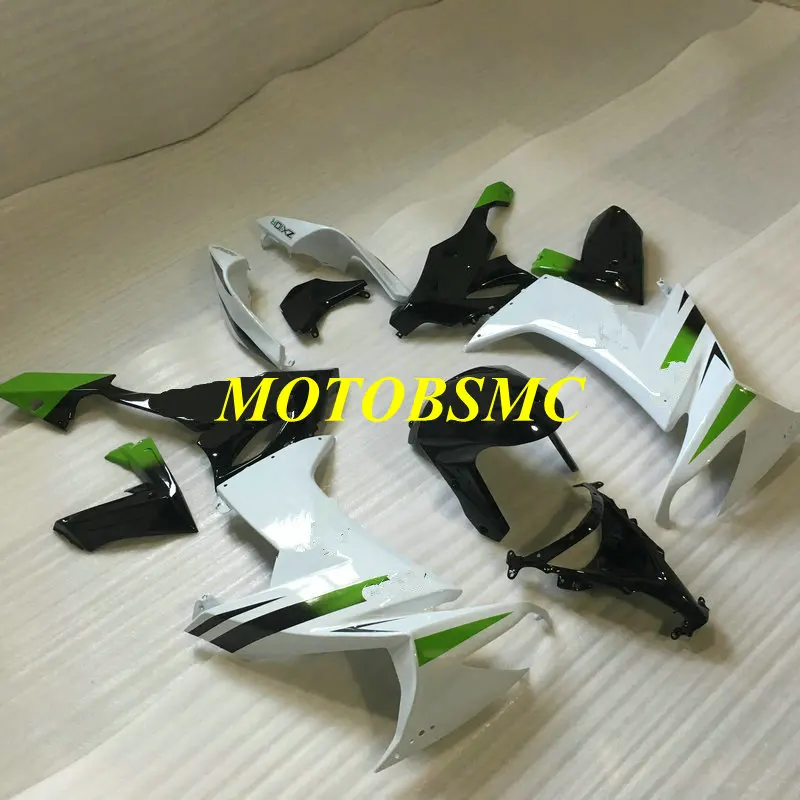 

Motorcycle Fairing kit for KAWASAKI Ninja ZX10R 08 09 ZX 10R 2008 2009 zx10r ABS White black green Fairings set+gifts KP09