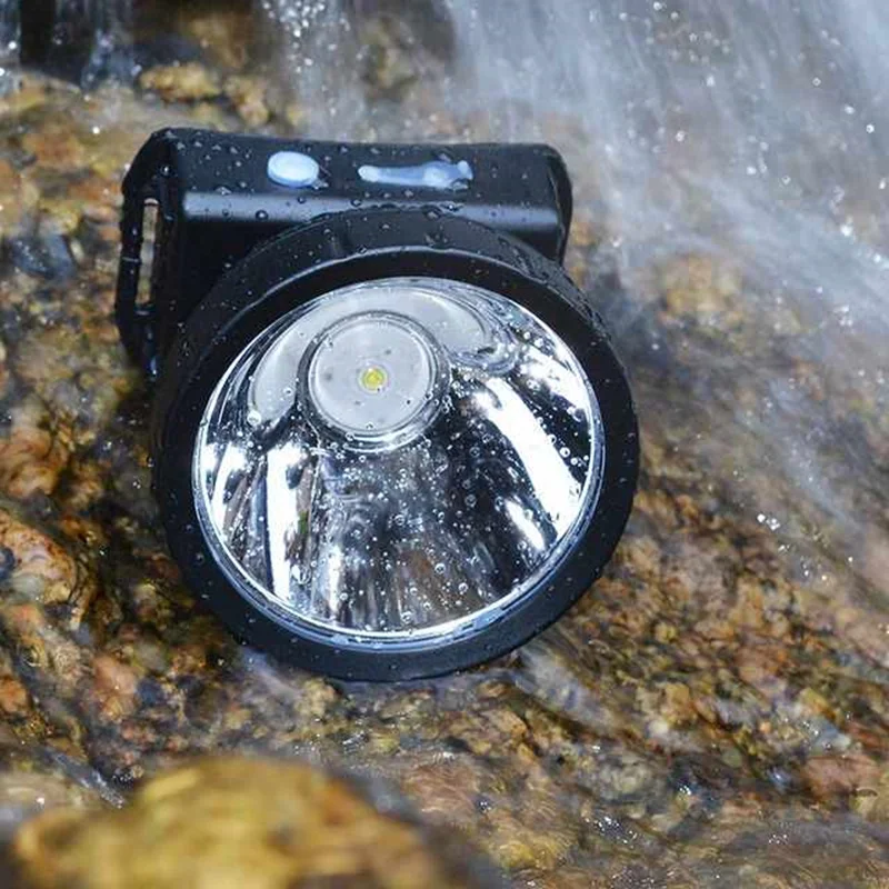 Мощный перезаряжаемый светодиодный налобный фонарь водонепроницаемый