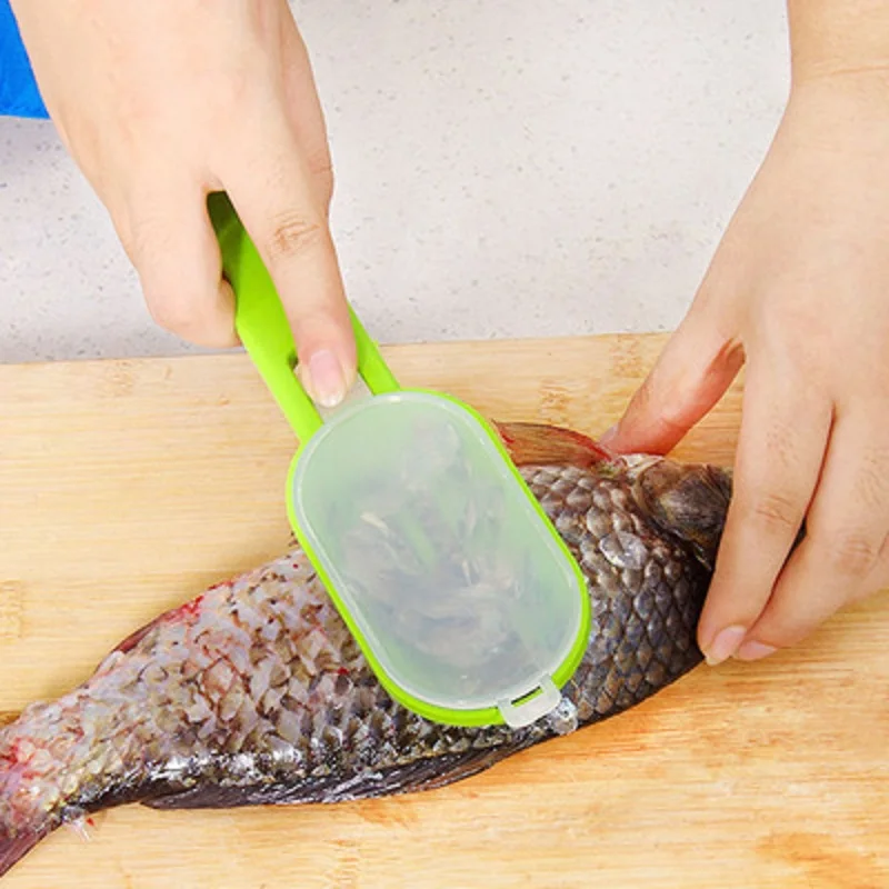 

LF Sxsounai Creative Multipurpose Home Kitchen Garden Cooking Tool Clean Convenient Scraping Scale Kill Fish With Knife Machine
