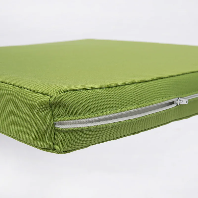 18 дюймов водонепроницаемая уличная/Внутренняя мебель подушки Замена Глубокое Сиденье подушка задняя подушка для патио стул мебель - Цвет: Green
