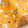 2 pcs/lot Ginger Yellow Grey Floral Cotton Fabric For Patchwork Scrapbook Headband DIY Bags Baby Shoes Pillows Sewing fabric ► Photo 3/6