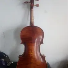 4/4 скрипка в стиле барокко полная Ручная Задняя Дека из огненного клена Ba8