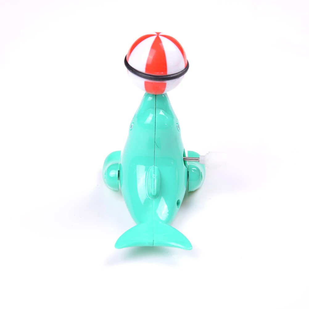 1 шт. Детские Заводной часовой механизм игрушки мультфильм дельфины мяч Развивающие игрушки для мальчиков подарки Классические игрушки