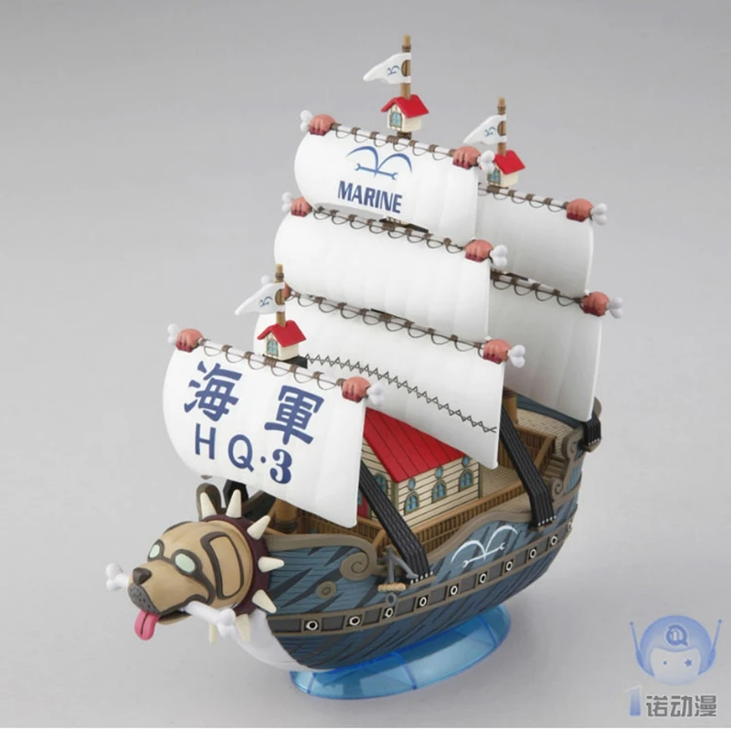 Bandai 55619 один кусок большой корабль 07 военно морской судейский флот темно синий