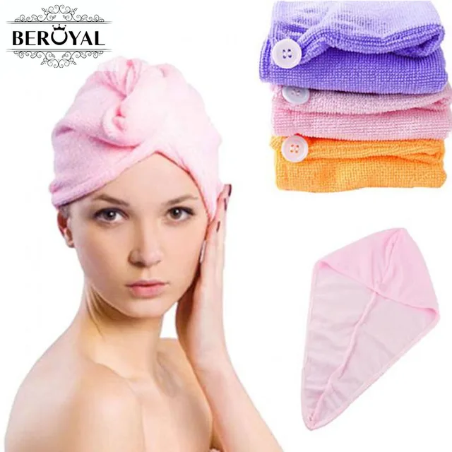 Beroyal Brand Microfiber Towel 1pc Girl Towel toalha Womens Magic