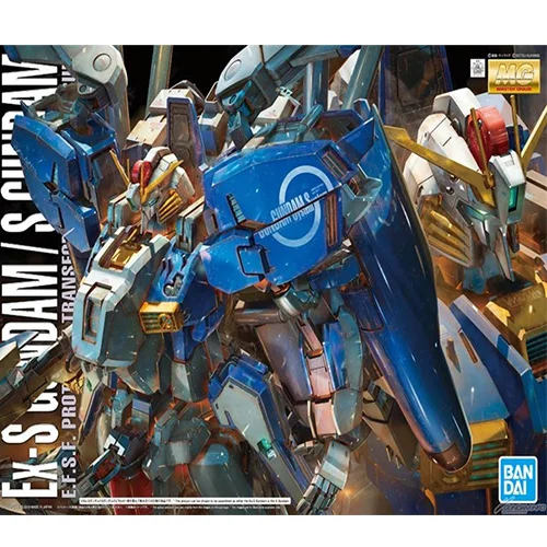 Bandai Gundam MG 1/100 MSA 0011 GUNDAM/S GUNDAM EX S EXS 1 5 мобильный костюм набор моделей экшн фигурки