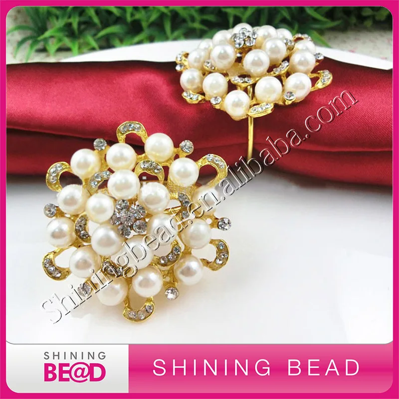 gold rhinestone pearl rhinestone napkin ring for sale,free shipping.new