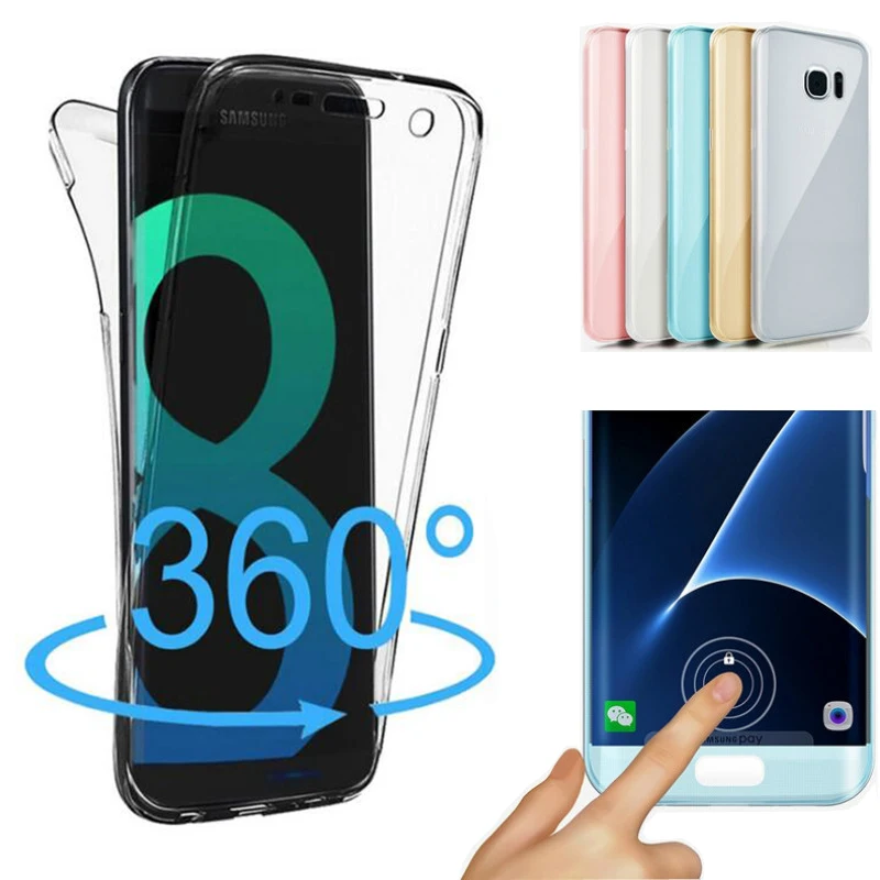 Для samsung Galaxy S10 Lite S9 S8 S6 край плюс мягкий силиконовый прозрачный Чехлы для J4 J6 J8 A6 A8