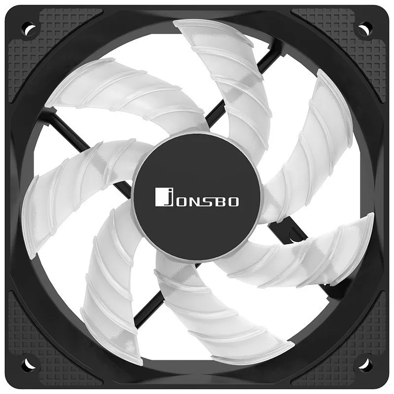 JONSBO вентилятор корпуса ПК RGB 120 мм светодиодный охлаждающий потоковый и красочный