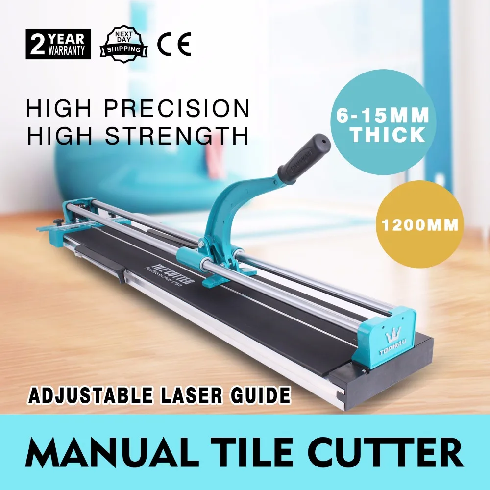 40" Inch / 1000mm Manual Tile Cutter Hand Tool 0.6"/15mm Thickness