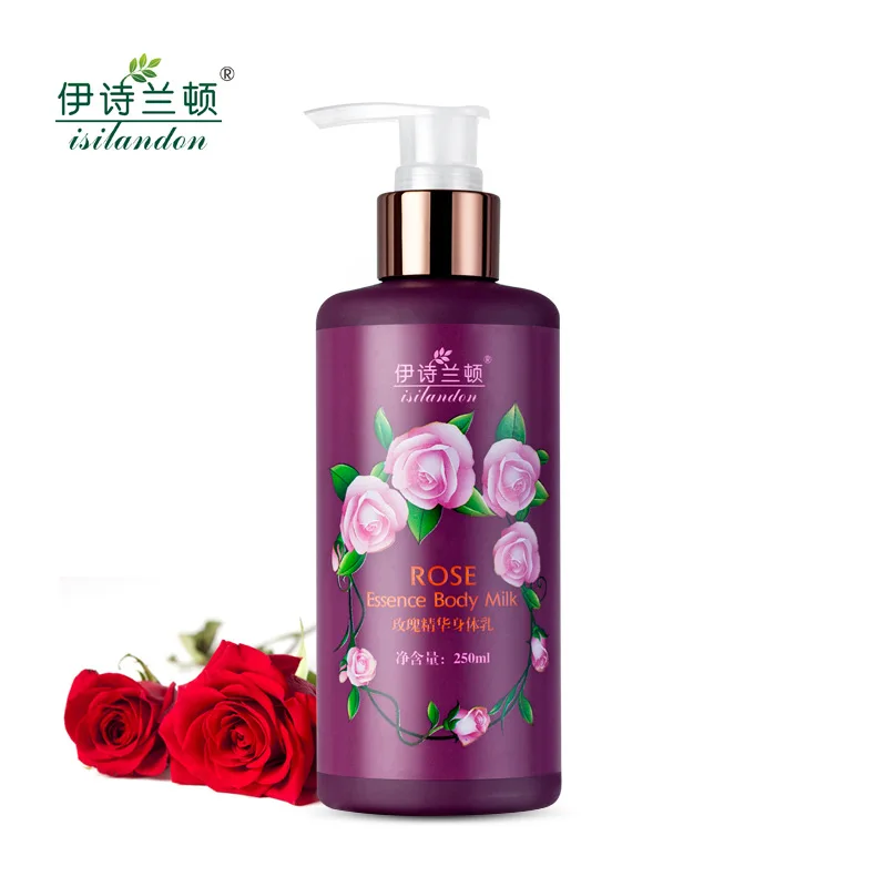 Online Super 250 Ml Memenuhi Syarat Pemasok Alami Mawar Lotion Pelembab Clean Scrub Pemutih Kulit Tubuh Mencuci Bath   Shower Gel Tubuh lotion