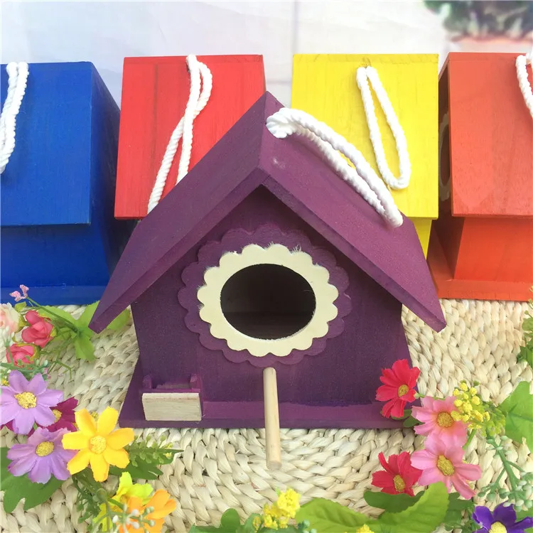1-клетка для птиц разведение попугай пион коробка для разведения Ласточка Жемчуг птица дом деревянный открытый гнездо дерево водонепроницаемый