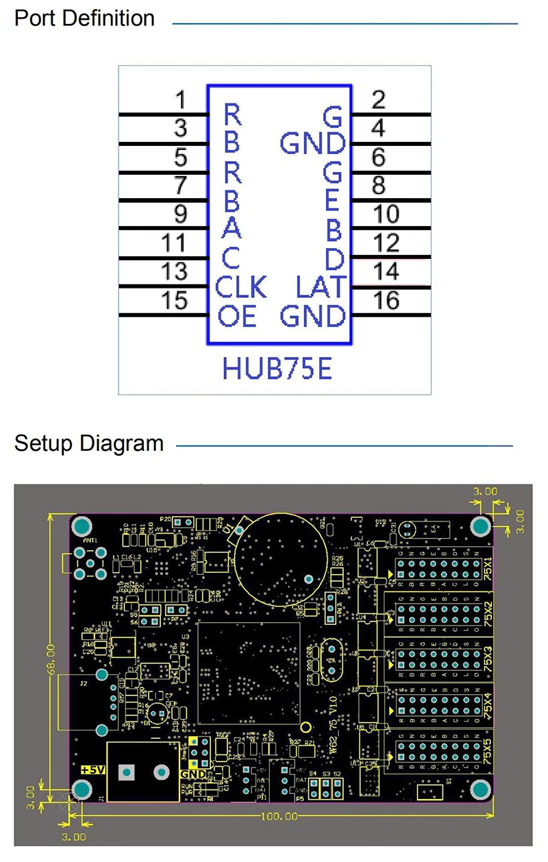 HD-W62-75 Wi-Fi одноцветный светодиодный контроллер