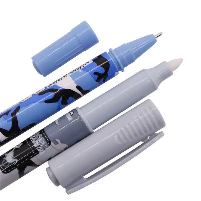 Заправка 8 шт стираемая ручка 2 шт ручки карандаши Пишущие принадлежности синие чернила стержни для стираемой гелевой ручки студенческие канцелярские принадлежности