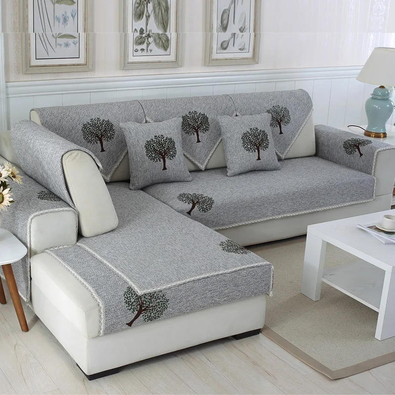 

Floral Printing sofa cover cotton Slip Resistant sofa towel sofa covers for living room sofa cushion Multi-size