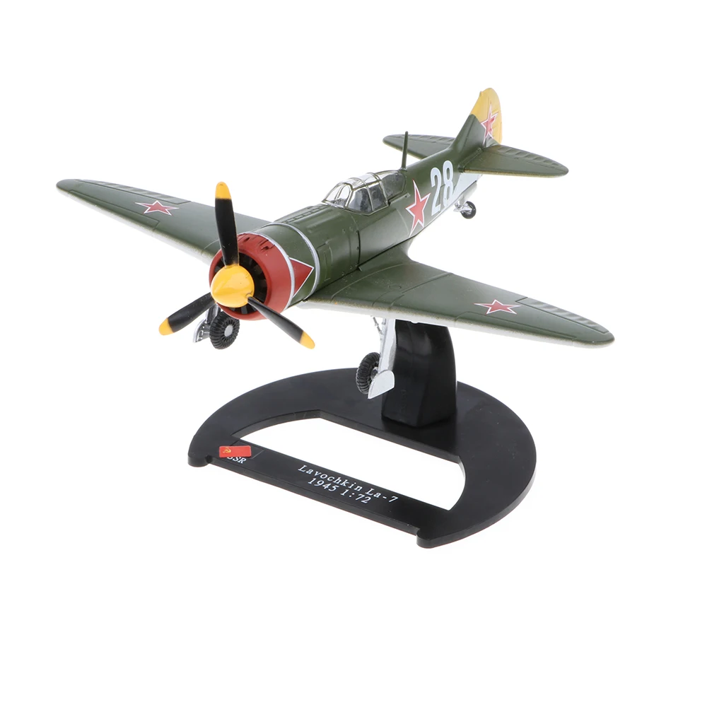 

1/72 USSR LAWOCZKIN LA-7 Model Army Fighter Aircraft Model Kids Toy Gift