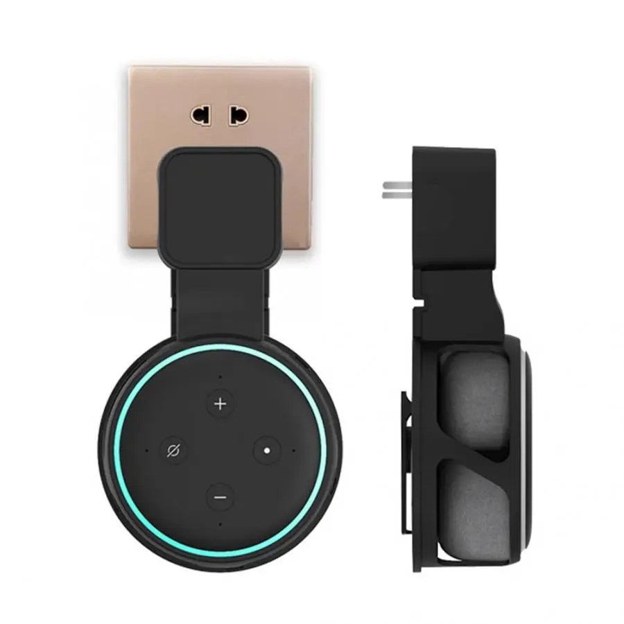 Вставной настенный держатель подставка вешалка для Amazon Echo Dot 3-го поколения